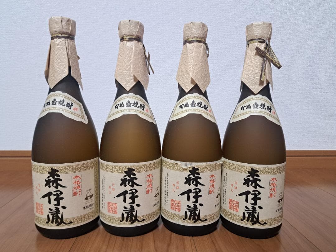 森伊蔵 焼酎 720mL‪✕4本セット
