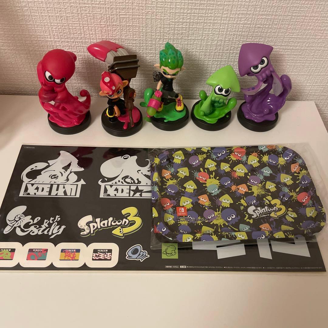 スプラトゥーン amiibo イカすステッカー セット