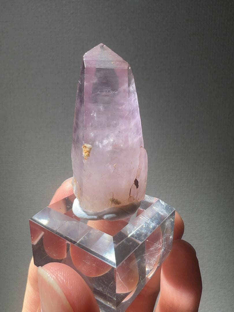 【再】極美　国産鉱物　富井鉱山　紫水晶