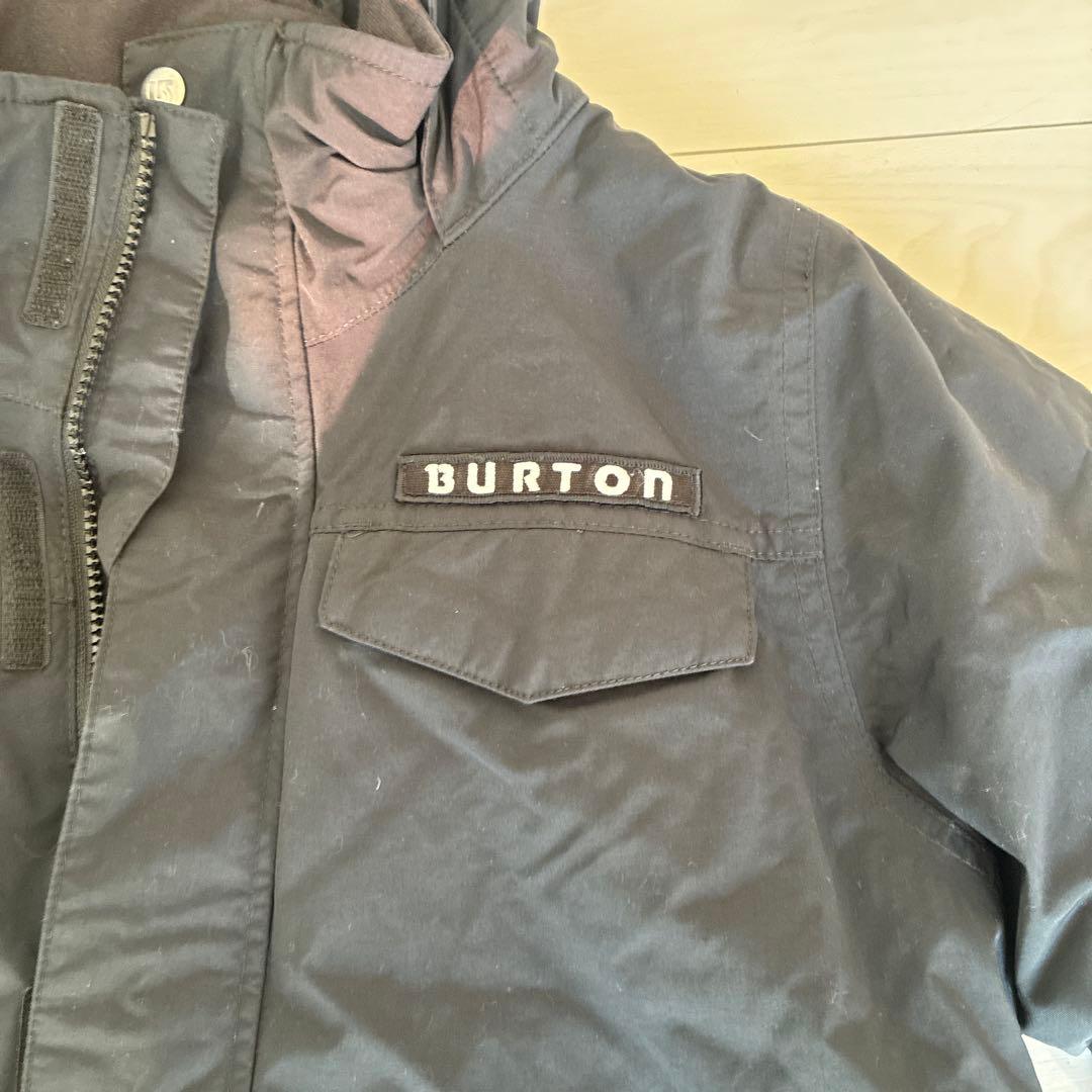 BURTON キッズ Black 迷彩ポイント　上下セット