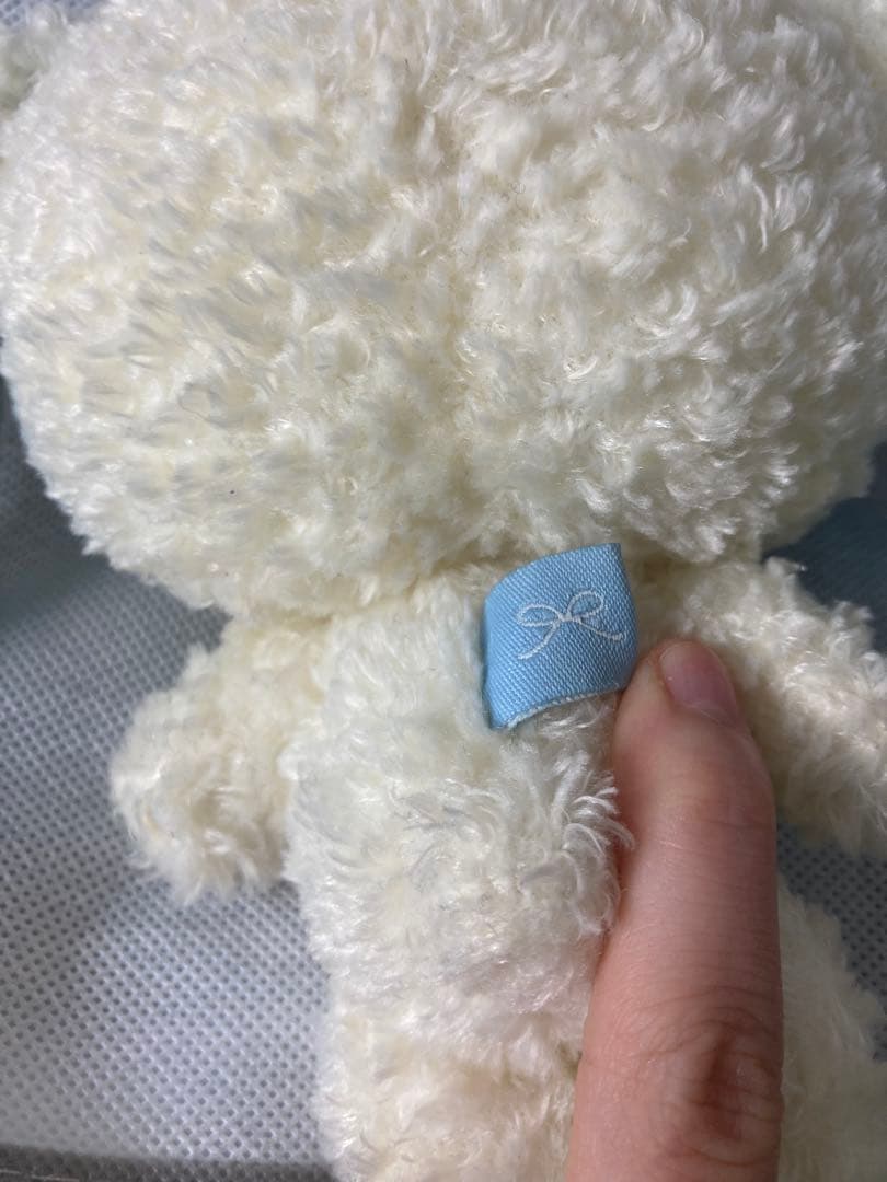 シュガーバニーズ　あおみみうさ　ぬいぐるみ