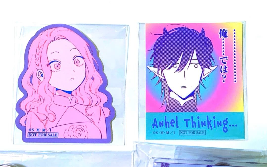 悪役令嬢の中の人 推しちゃれ B賞 アクリルジオラマ 特典 レミリア＆アンヘル