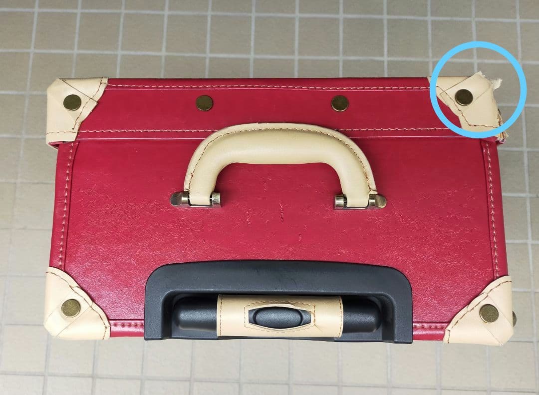 【廃盤品】ムーミン リトルミイ キャリーケース スーツケース 35㍑ 赤