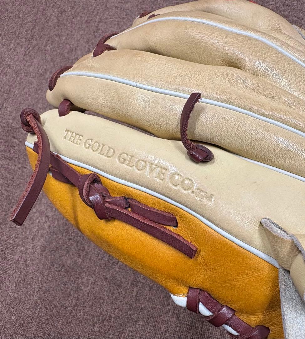 Rawlings 軟式グローブ ベージュ/オレンジ