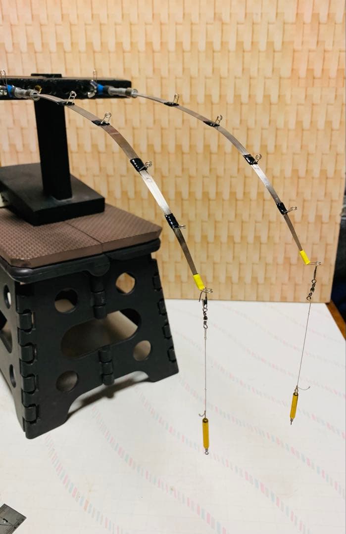 オススメ　ワカサギ釣り　ステンレス穂先　２本　　　　　　　全長約 275ミリ