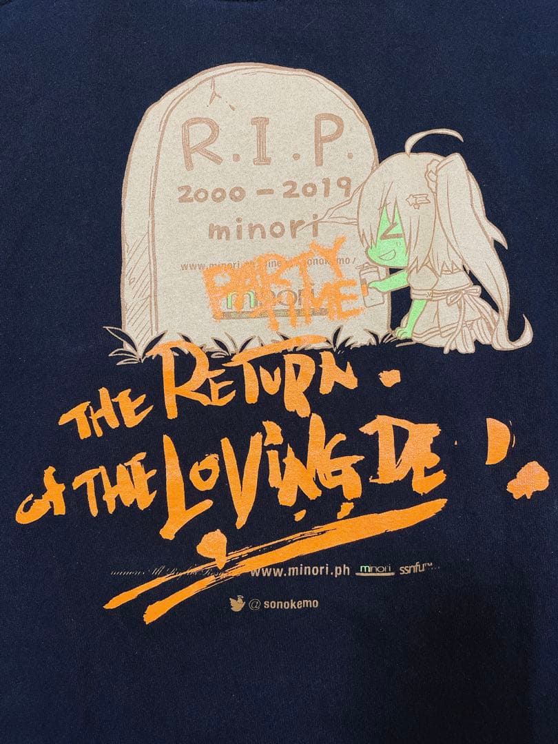 minori character1 2019 Tシャツ Mサイズ ROTLD