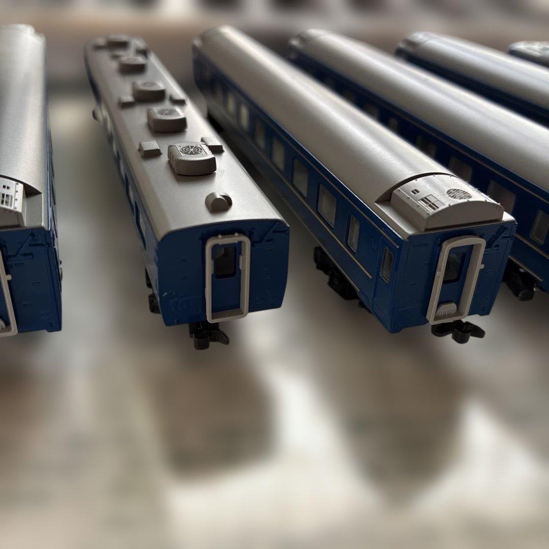 KATO 24系25形\"北斗星\"特急形寝台車 7両セット　10-163