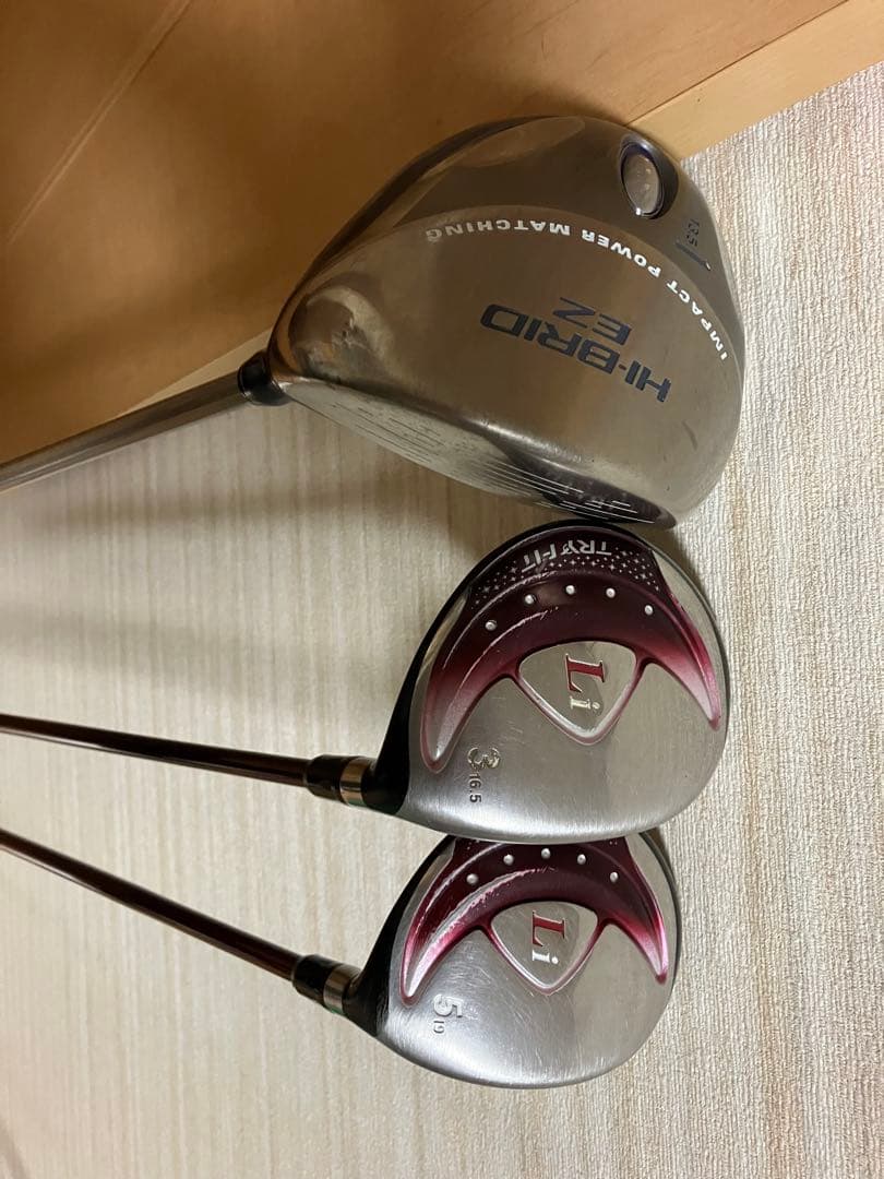 レディース　右利き　女性用　ゴルフクラブセット　クラブケース　初心者向け