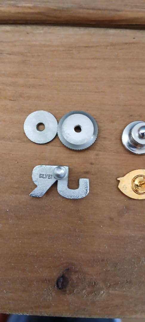 JRバッジ 純銀製 襟章 ピンバッジ　他