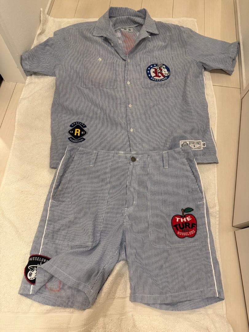 【再値下③】Russeluno（ラッセルノ）ストライプ セットアップ サイズ6