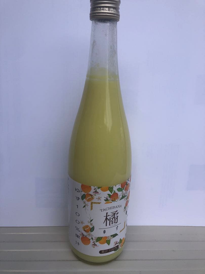 柚子酢　ゆず100%果汁 720ml 12本