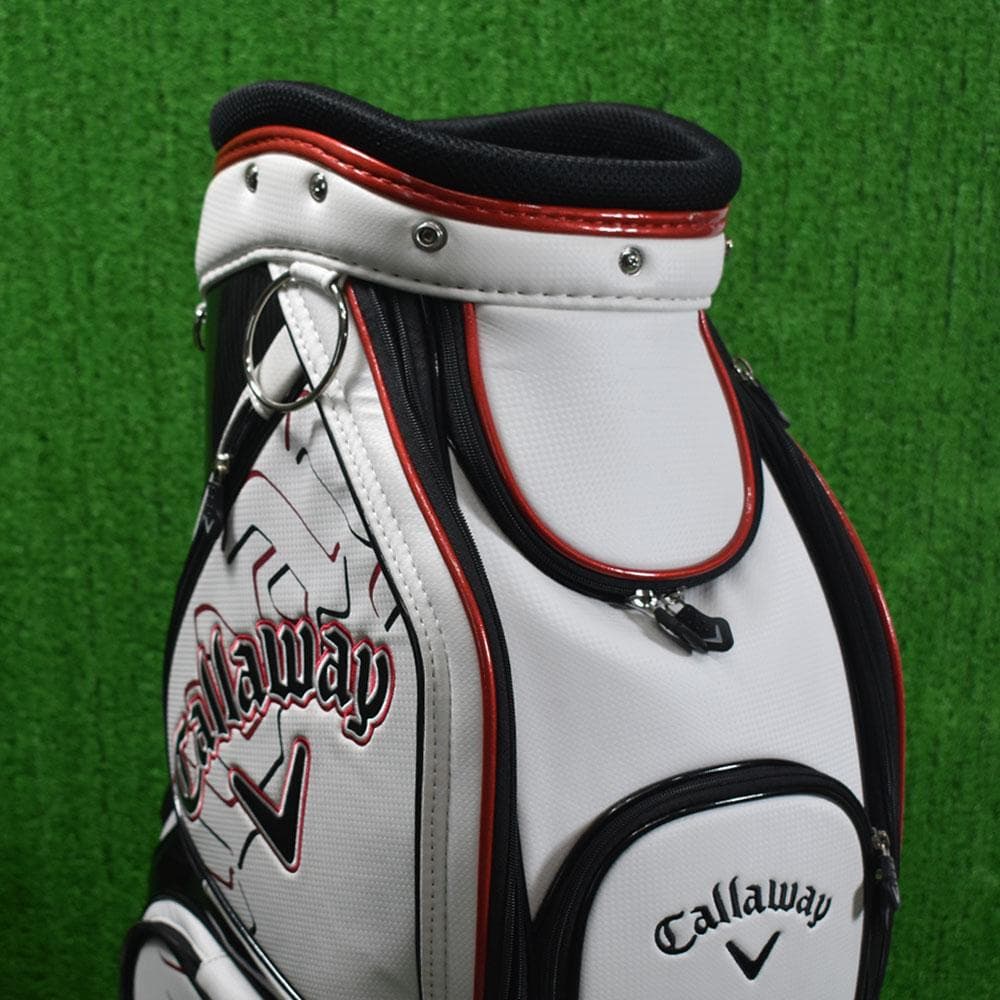 Callaway/キャロウェイ キャディバッグ9型【ホワイト】美品！