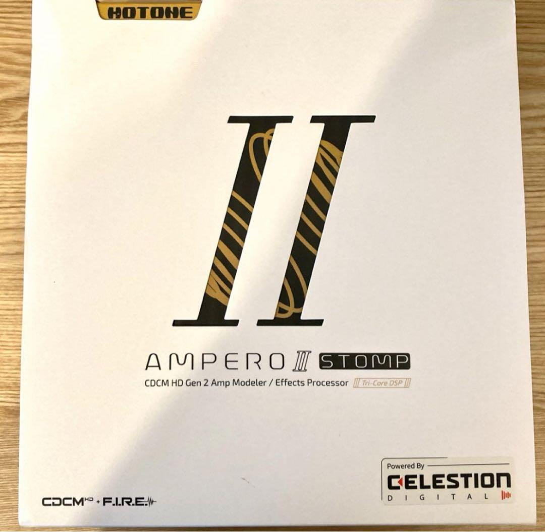 ギター Hotone Ampero II stomp