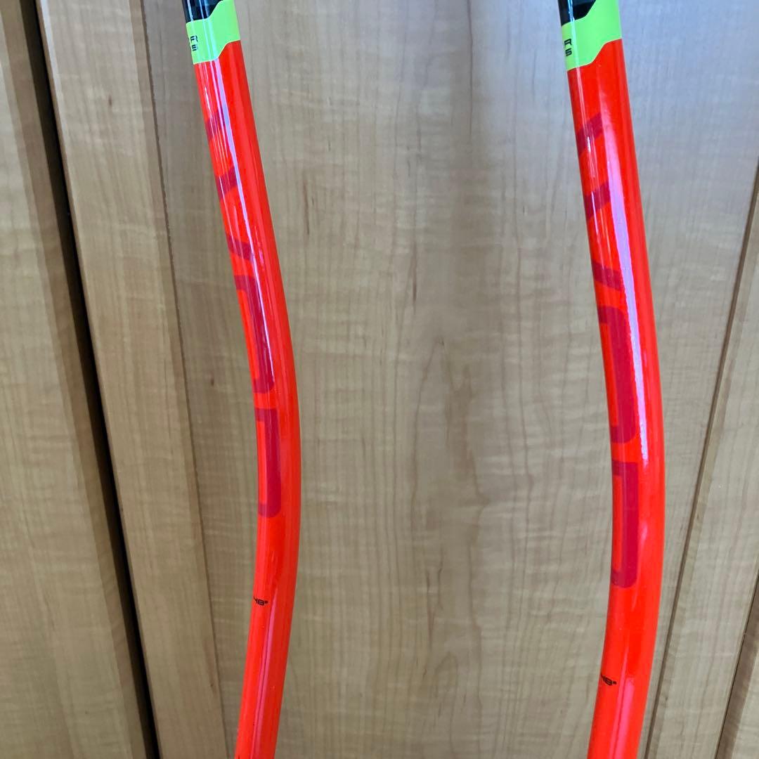 LEKI スキー用ストック オレンジ/ブラック
