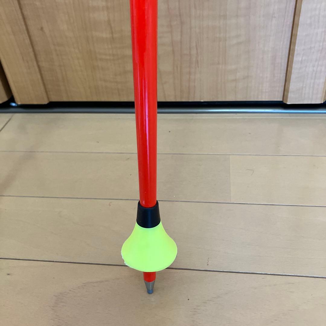 LEKI スキー用ストック オレンジ/ブラック