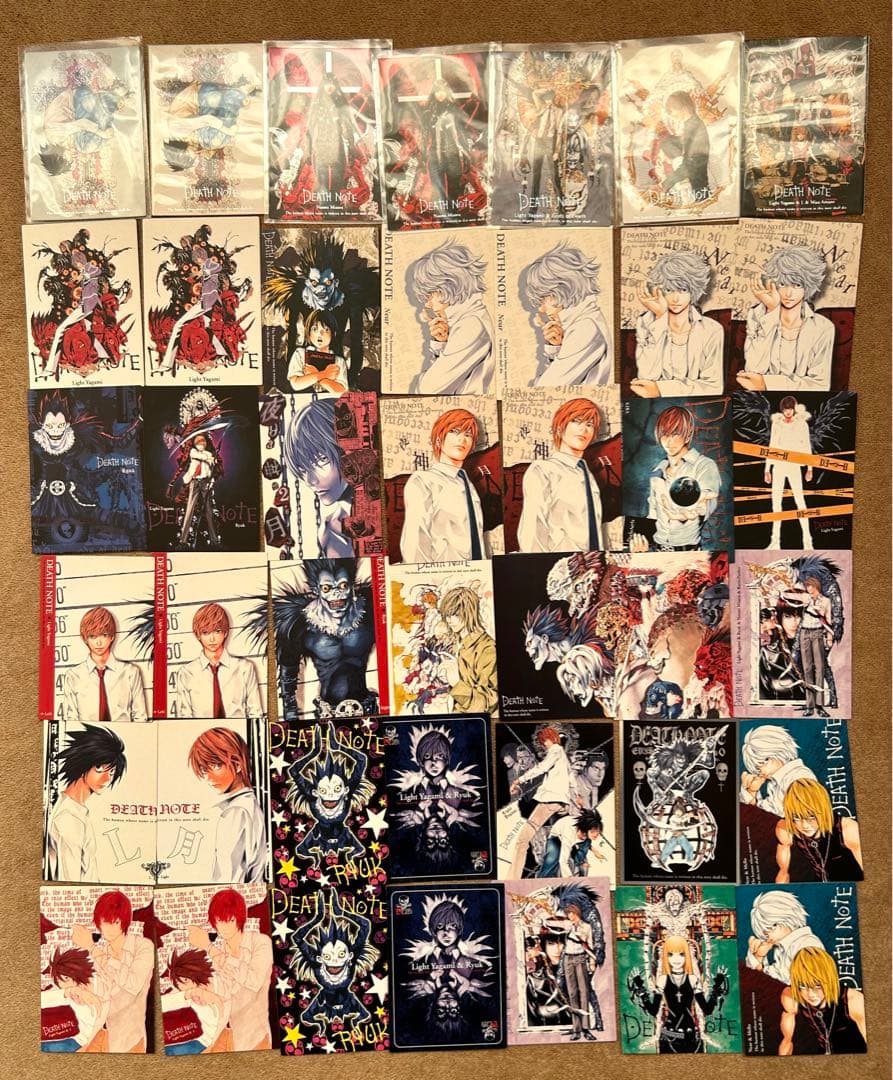 デスノート DEATH NOTE トレーディングカード36枚セット