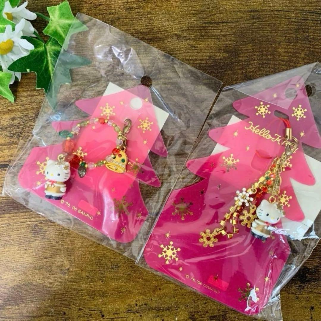 み*き様 ☆激レア☆ Vivitix ハローキティ　クリスマス限定　 ストラップ