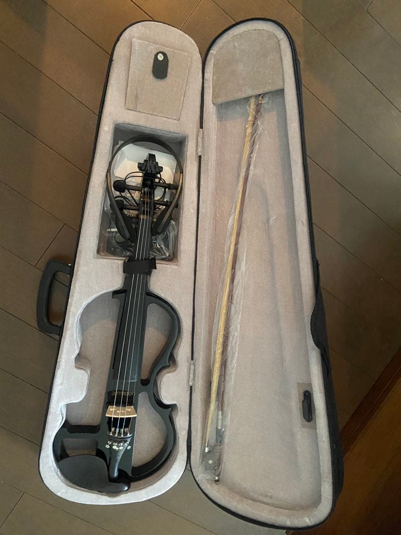 ammoon エレキバイオリン サイレントバイオリン