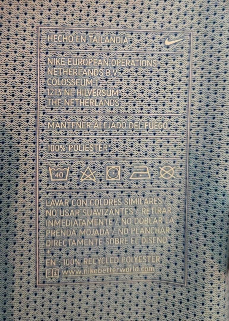 16/17 FCバルセロナ CL用 選手支給ユ二フォーム メッシ 背番号10