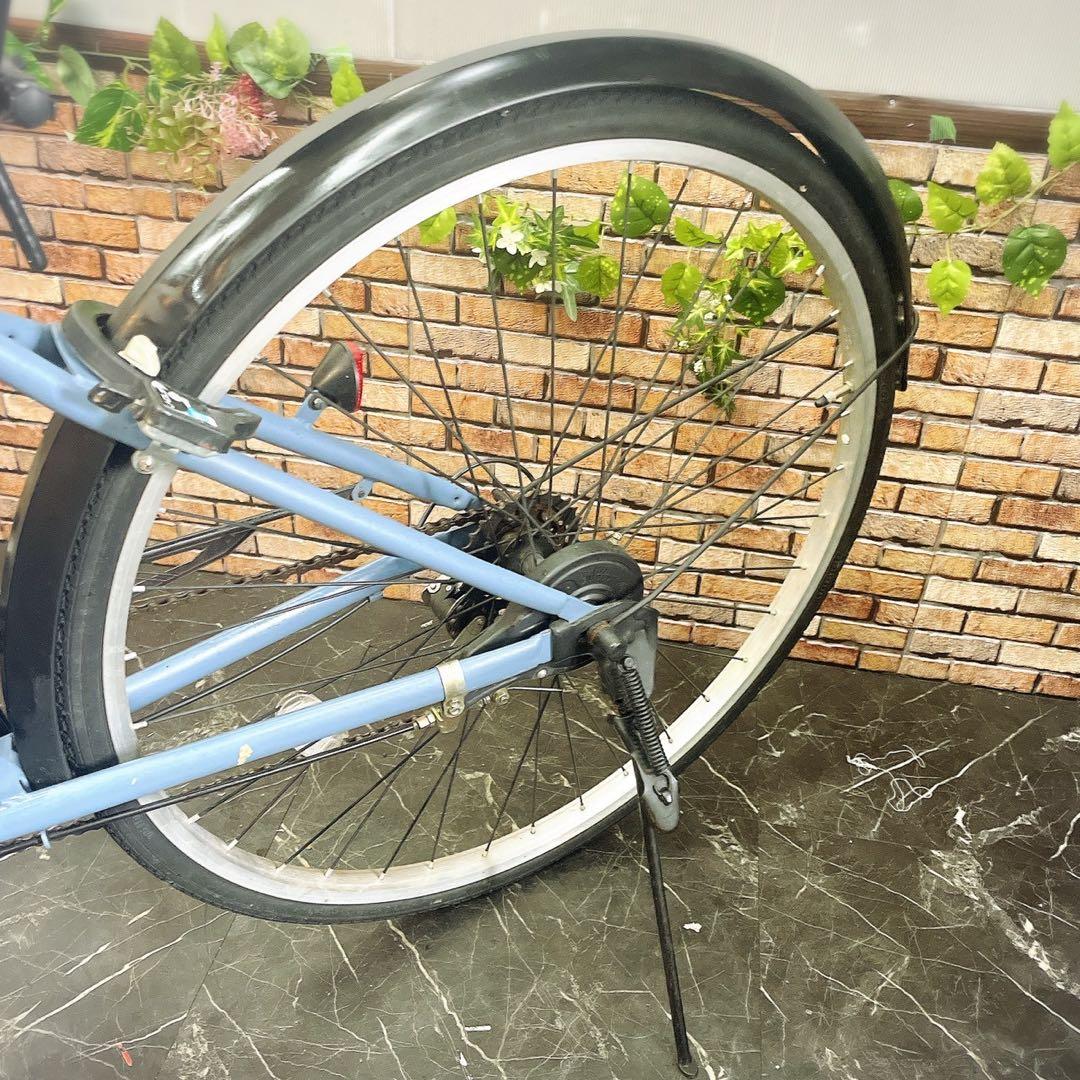 【63】一般車 シティー車 mugello ブルーグレー 27インチ