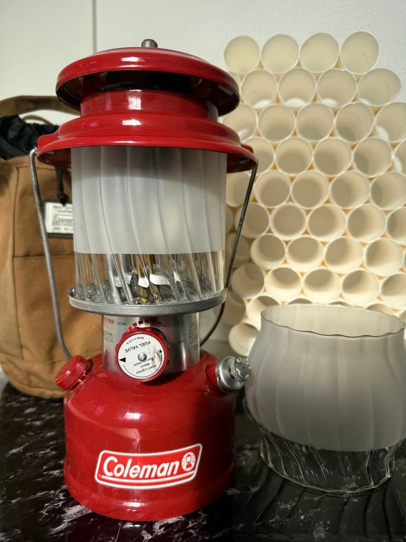 Petromax 500CP HK500 交換用ホヤ　波模様2/3サンドブラスト