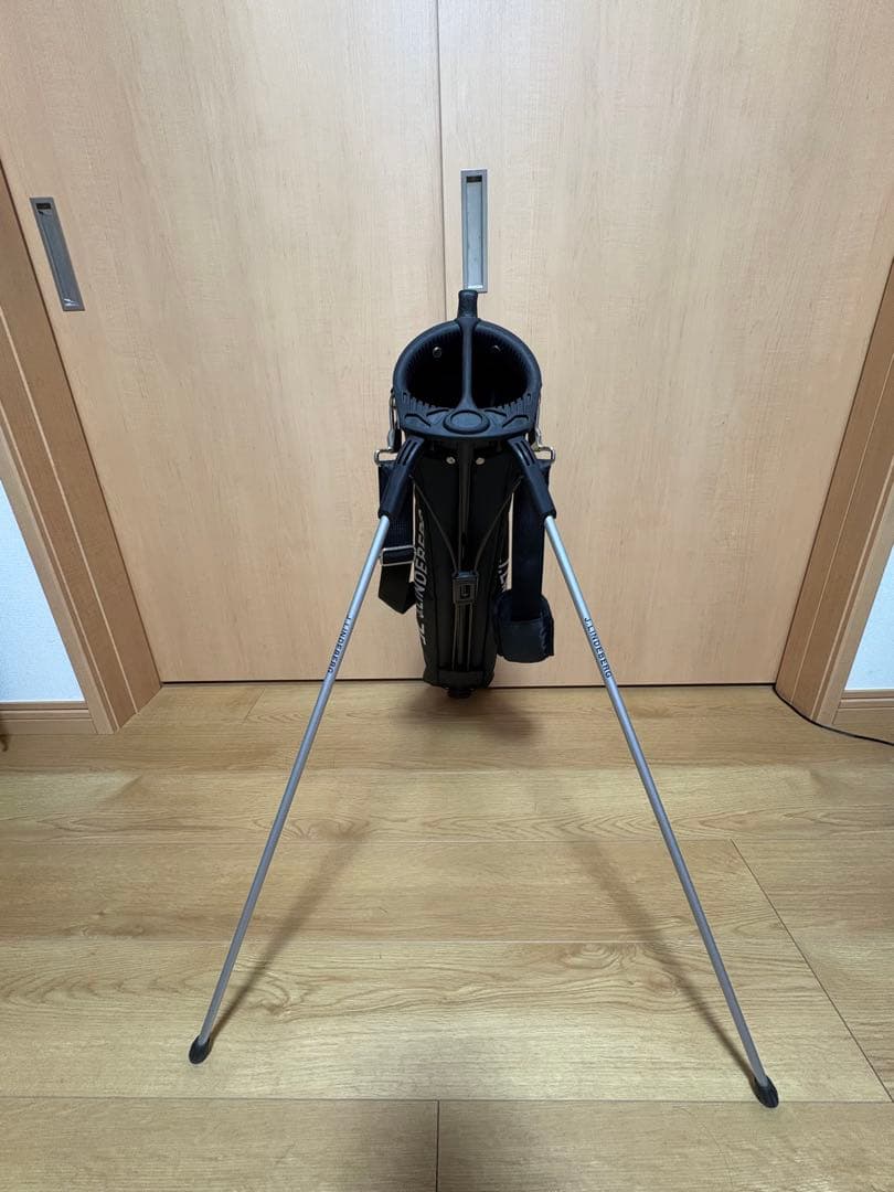 J.LINDEBERG セルフスタンドバッグ ブラック