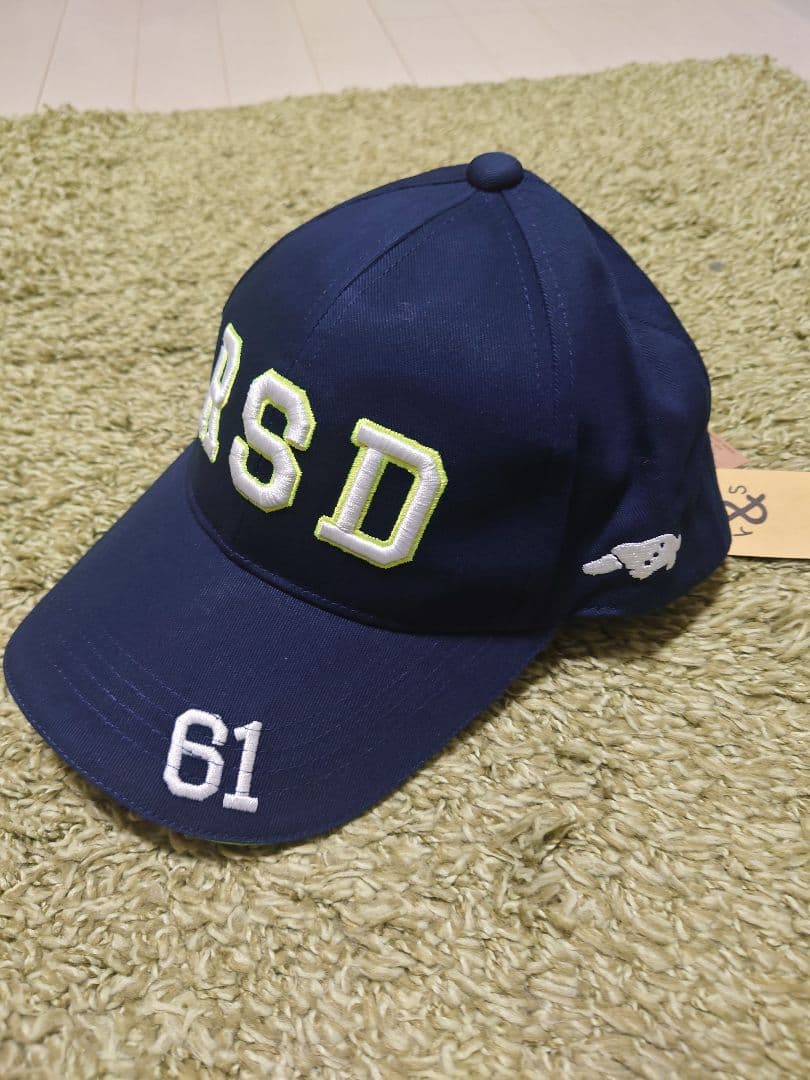 ラフアンドスウェル RSD刺繍キャップ ネイビー 61 新品