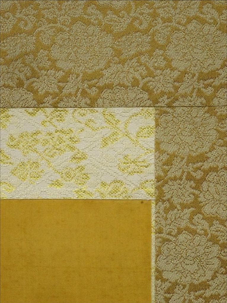 掛軸 田中六峰『秋景山水図』日本画 絹本 肉筆 無地箱 掛け軸 g11175