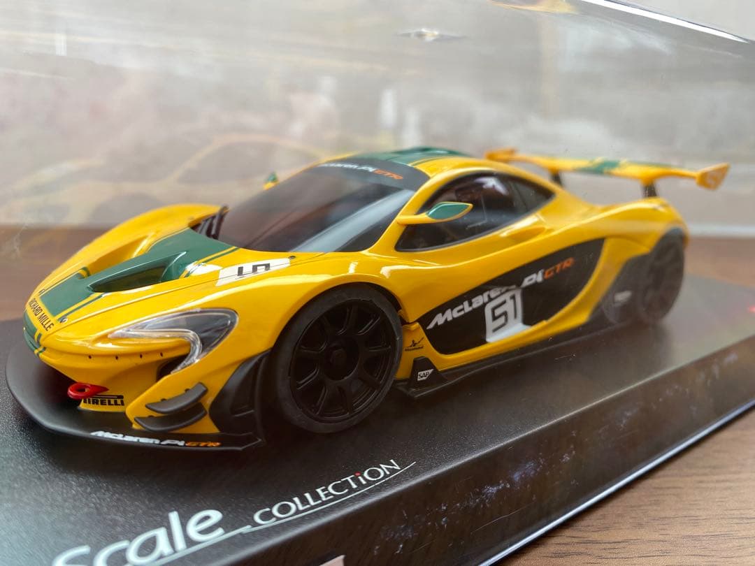 ミニッツ ASC McLaren P1 GTR (Yellow/Green)