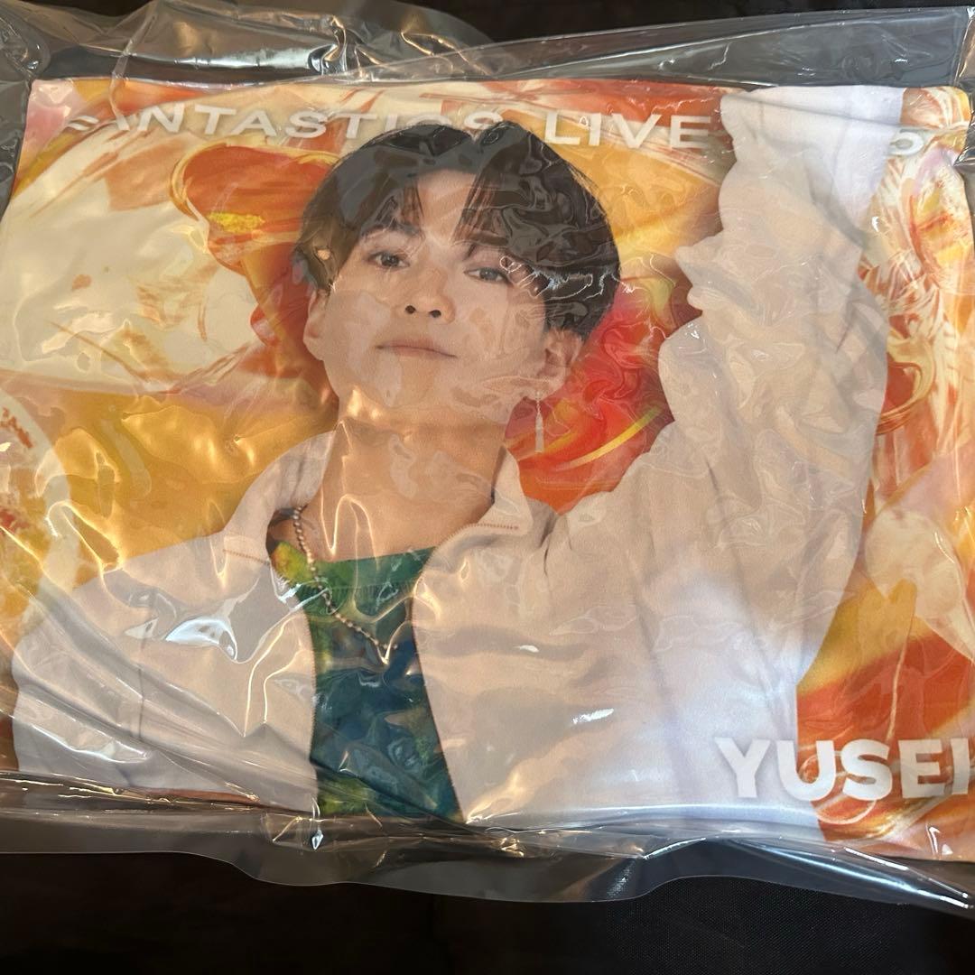 八木勇征　クッション　レア　BUTTERFLY　会場限定　実写　ファンタ　橙