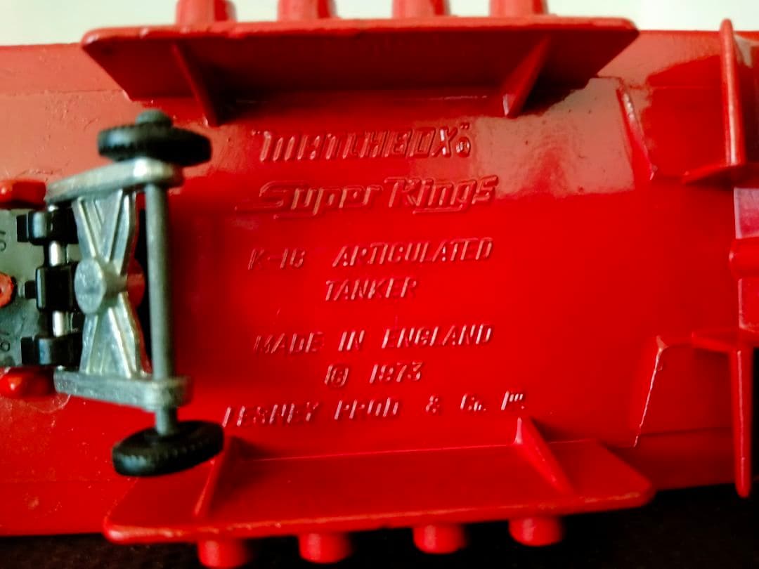 【美品・絶版】マッチボックス スーパーキング ARTICULATEDタンカー