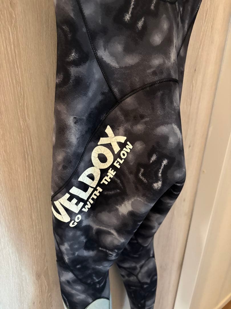 値下げ！VELDOX シーガル 迷彩柄 ブラック/グレー3mm×2mmサイズML