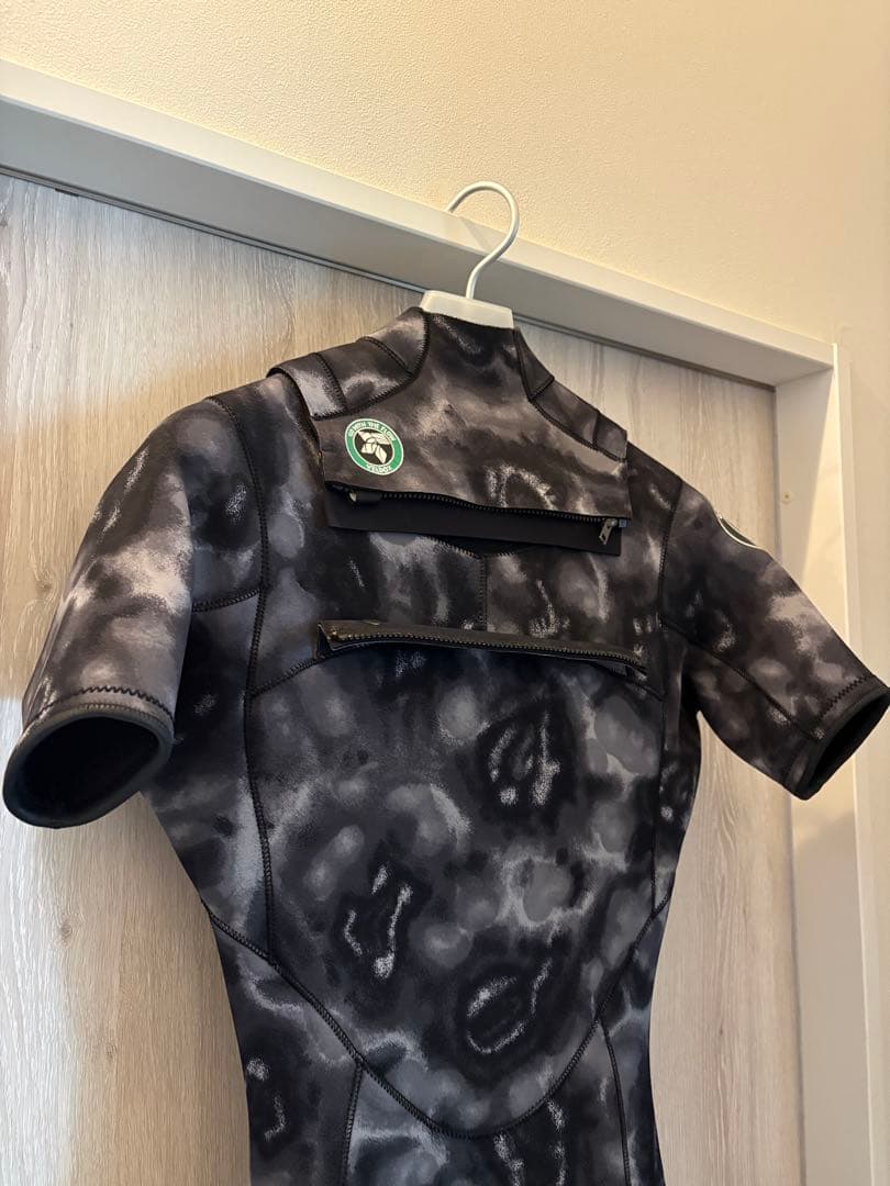 値下げ！VELDOX シーガル 迷彩柄 ブラック/グレー3mm×2mmサイズML