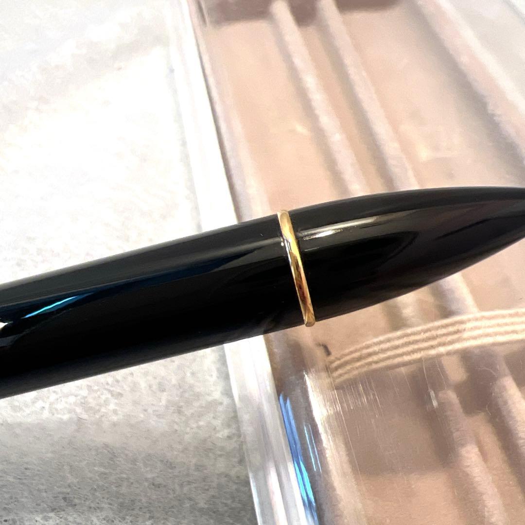 【美品】PLATINUMボールペン　黒×ゴールド