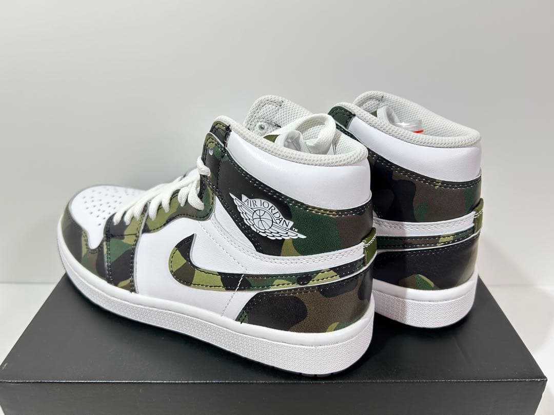 【新品】NIKE エアジョーダン1 ハイ ゴルフ \"Camo/White\"