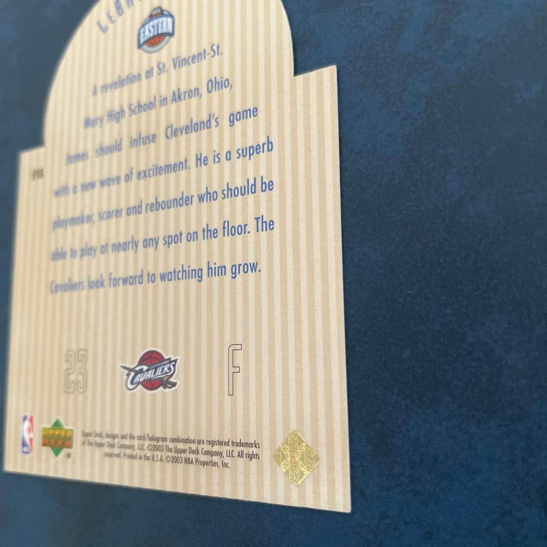 03-04 UD Future All-Star Die-Cut レブロン RC
