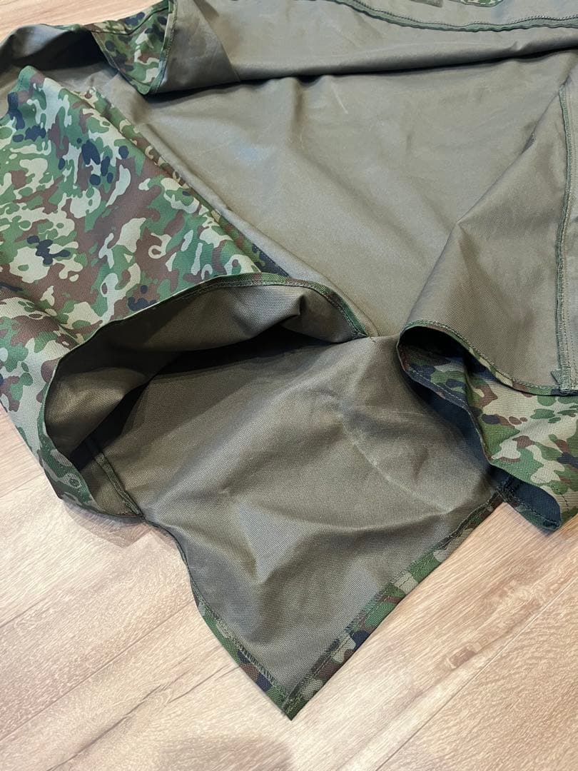 スリーピングカバー／陸上自衛隊迷彩／ミリタリー／アウトドア／一部汚れあり