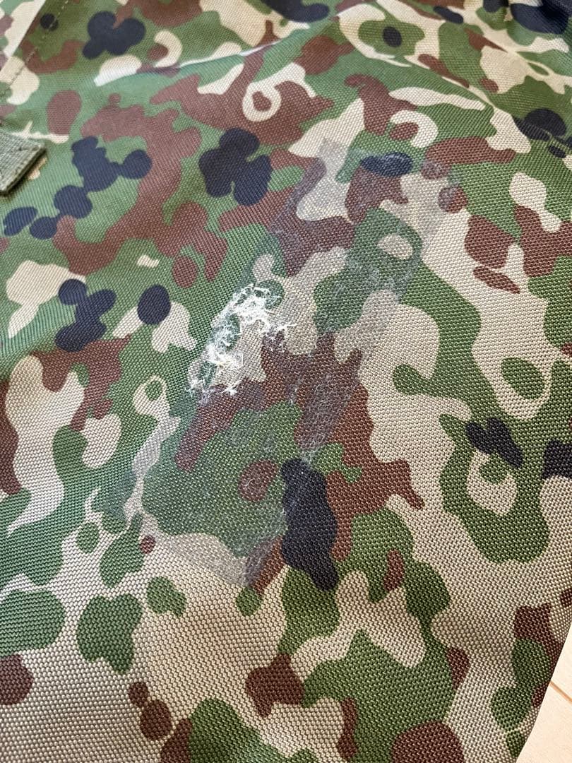 スリーピングカバー／陸上自衛隊迷彩／ミリタリー／アウトドア／一部汚れあり