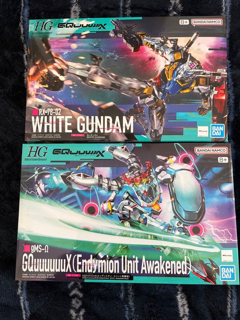 白いガンダム、ジークアクス エンディミオン・ユニット覚醒時 セット