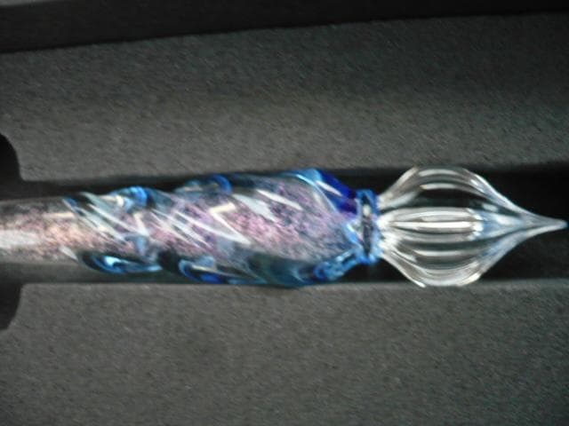 送料無料 新品未使用 ガラス工房LUC 「春の夢」 ガラスペン