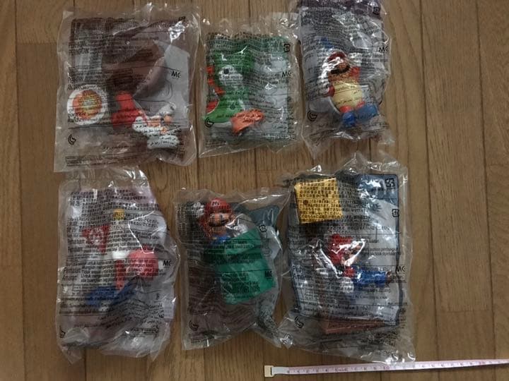 スーパーマリオ　マクドナルドハッピーセット　フィギュアまとめ売り