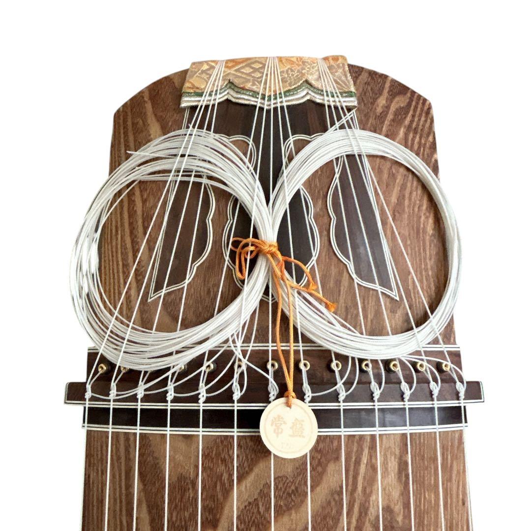 今*つ様 【琴 13弦】綾杉彫 くり甲 蒔絵 秀一刀 彫金 演奏会用