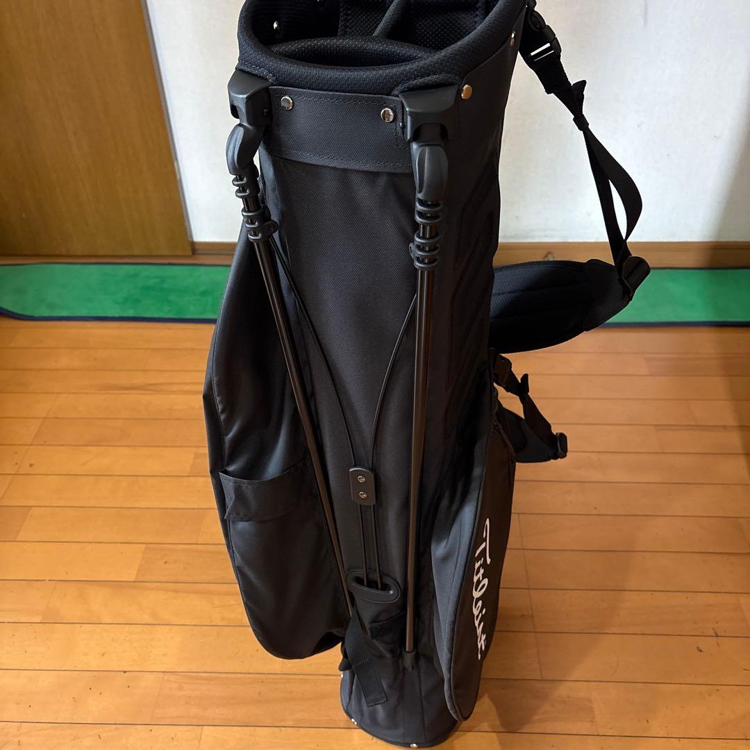 未使用に近　Titleist スタンドバッグ プレーヤーズ4 ブラック