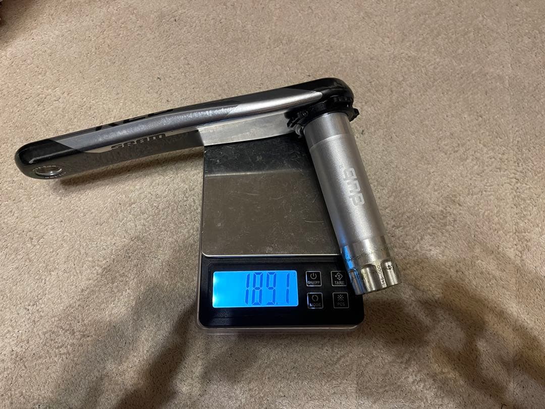 【未使用品】SRAM RED eTAP AXS D1 クランク 左足 DUB規格