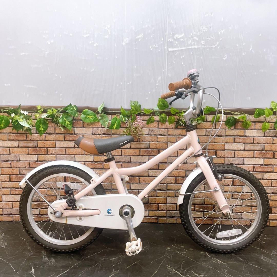 【20】子供用自転車 子供車 KhodaaBloom 薄ピンク 16インチ