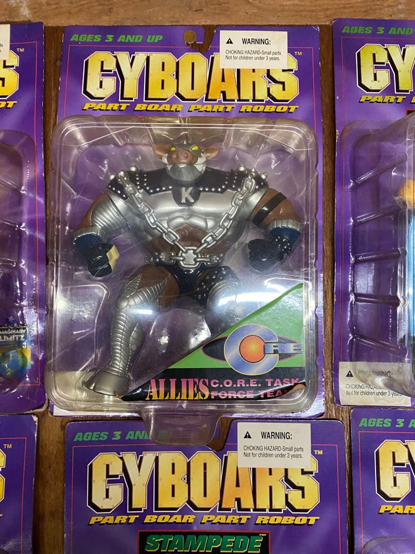 Cyborgs 1996年 フィギュアセット 未開封
