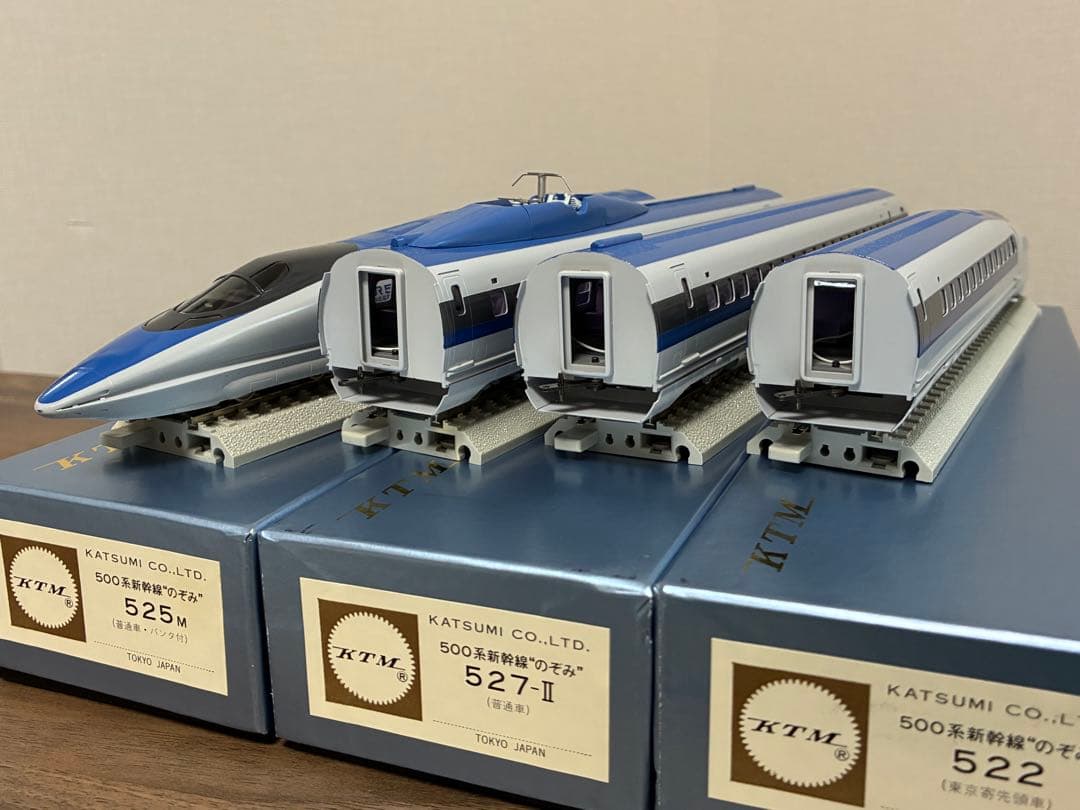 カツミ KTM 500系 新幹線 のぞみ 5両セット（製造年混成）