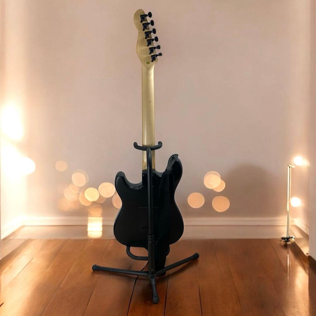 美品　SELDER　STC-04ブラックマット仕上げエレキギター