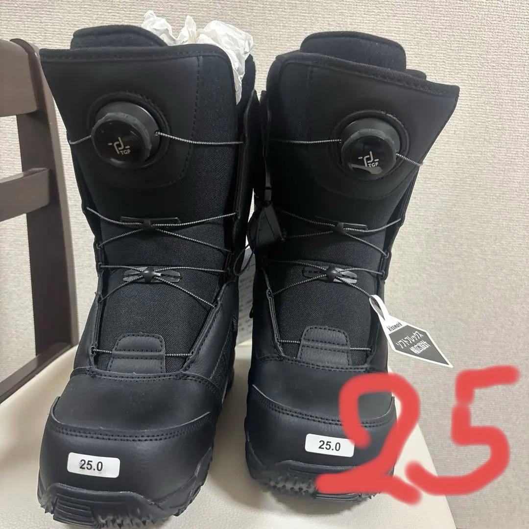 Kissmark ソフトフレックス スノーボードブーツ 25.0cm BOA