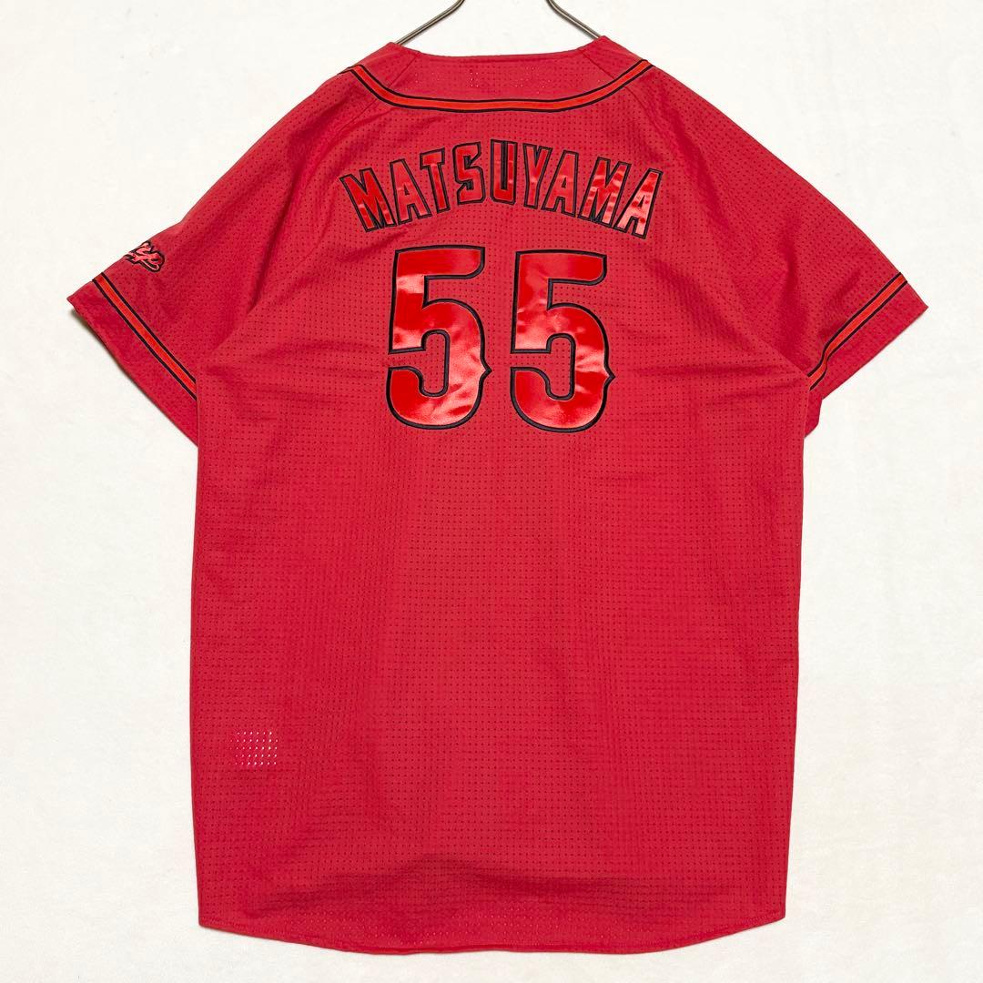広島東洋カープ 松山竜平ハイクオリティユニフォーム XL(O)サイズ 55